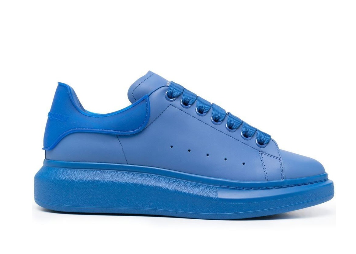 Buy Alexander McQueen Oversized Sneaker 'Blue' - 682398 W4RY1 4479 | GOAT